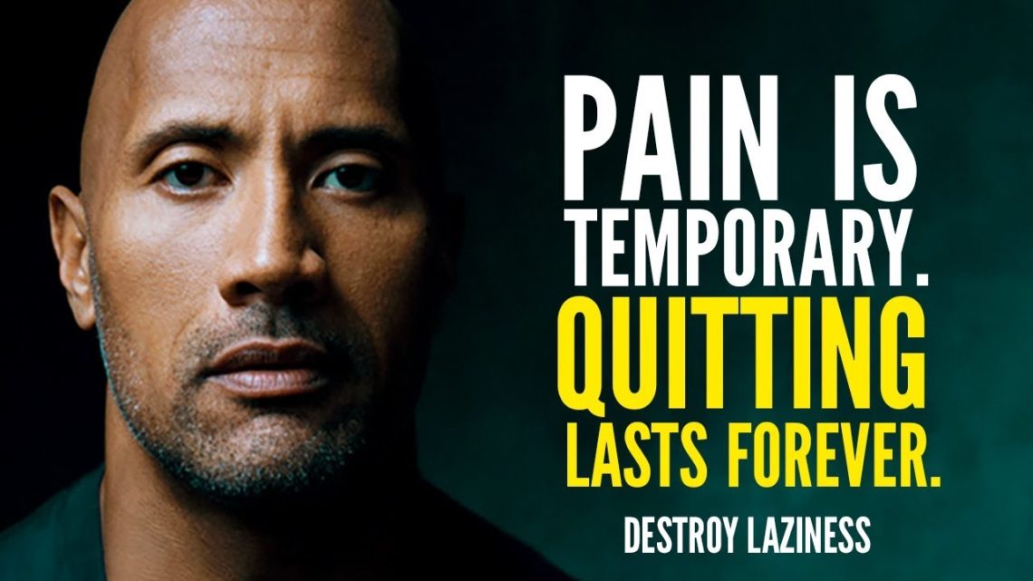 Pain Is Temporary (La douleur est temporaire)