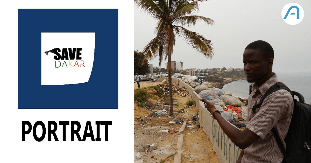 Mandione Laye Kebe, l’entrepreneur social qui veut sauver Dakar de ses déchets.