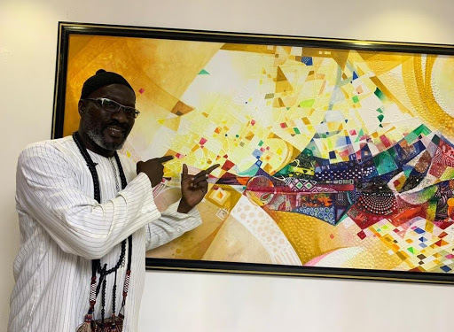 Samba Diallo, un artiste peintre sénégalais