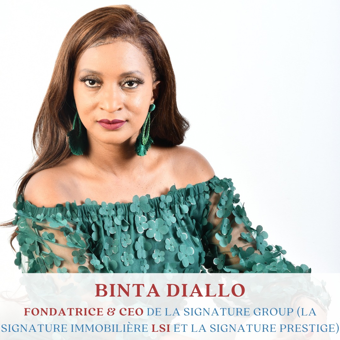 Binta Diallo - Fondatrice de La Signature Immobilière